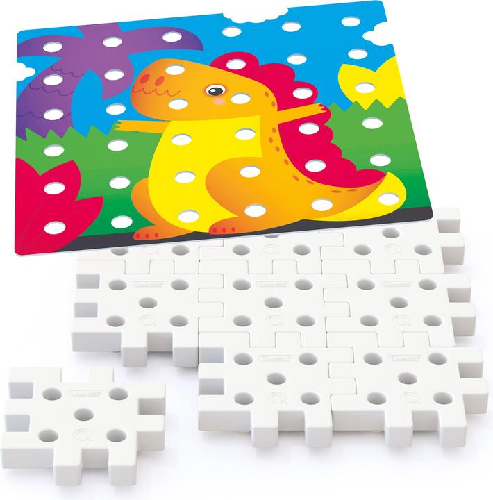 Produktbild Quercetti Jumbo Peggy Mosaik-Steckspiel (45 Teile) (45 Teile)