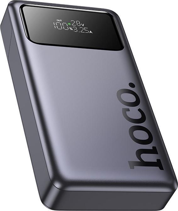 Actual product image Hoco - Q40 Leader PD65W Powerbank mit digitalem Display, 25000mAh, dunkelgrau (25000 mAh, 65 W)