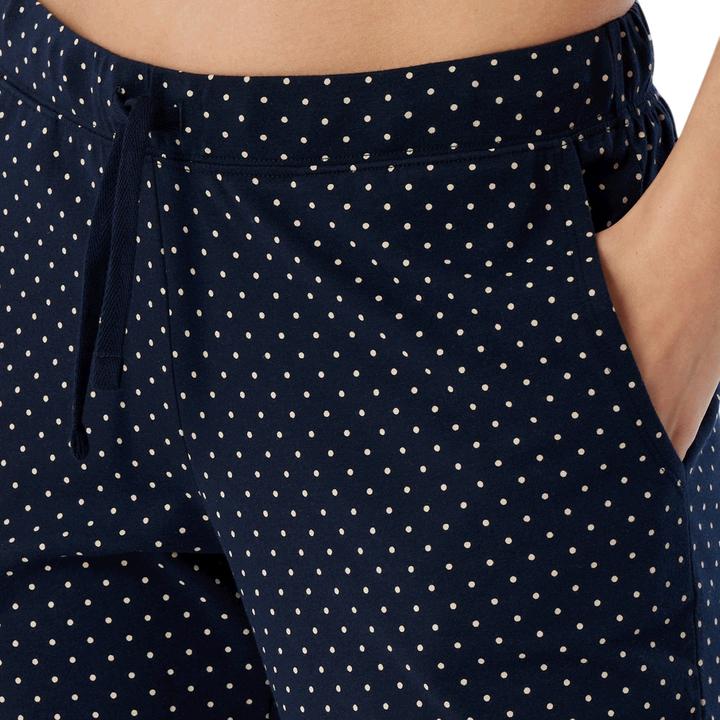 Actual product image Schiesser Mix & Relax Organic Cotton Pyjama Trousers 3/4 long (46)
