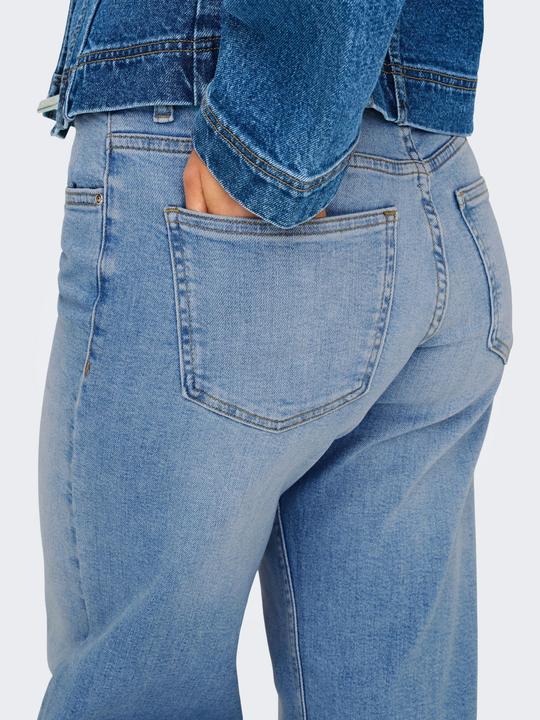 Produktbild Only ONLJUDY Niedrige Taille Gerade geschnitten Jeans Jeans mit weitem Bein (W27/L32)