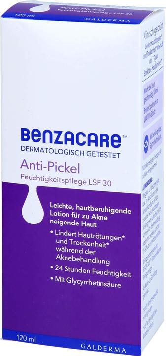 Actual product image Benzycare Benzacare Antipimple Feu30, 120 ml CRE (Body lotion, 120 ml)