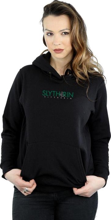 Produktbild Slytherin Text Kapuzenpullover (M)