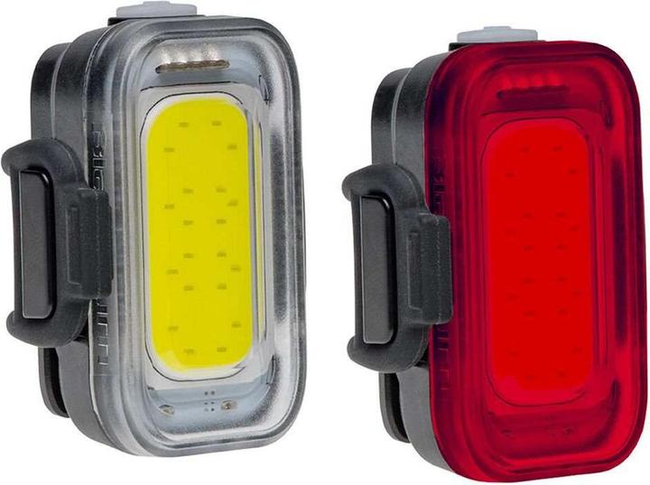 Immagine prodotto Blackburn Set di lampade a griglia Set di lampade anteriori da 110 lumen, posteriori da 40 lumen (nuovo 2023) (110 lm, 40 lm)