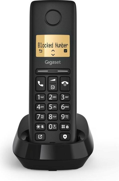 Actual product image Gigaset Pure 100 DECT Clip Eco bw