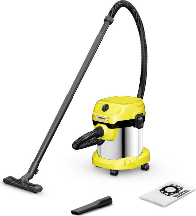 Actual product image Kärcher V-15/4/18 Kanisterstaubsauger 15 L Trockener Zylinderstaubsauger 1000 W Staubbeutel (Dry vacuum cleaner)