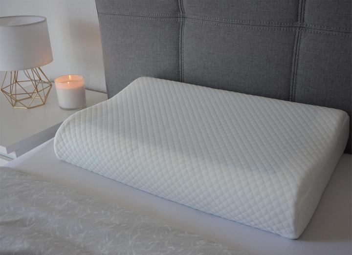 Actual product image Aspero Cooling viscoelastic pillow with wave Naxxar (60 x 40 x 12 cm)