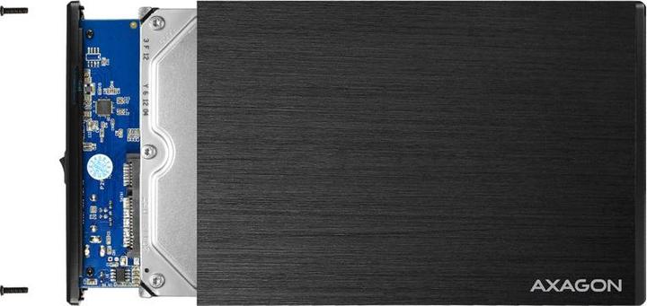 Image du produit Axagon EE35-XA3 - Boîtier pour disque dur - 3.5 pouces - SATA - Serial ATA II - Serial ATA III - 5 Gb (3.5")