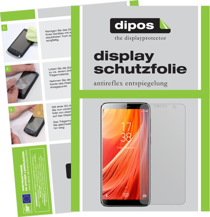Actual product image Dipos Screen Protector Anti-Glare (6 Piece, Homtom s7)
