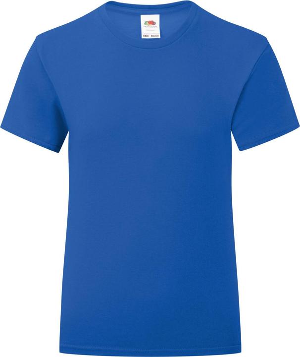 Fruit of the Loom Girls Iconic Heather T-Shirt (104)