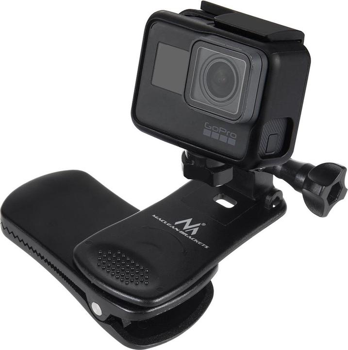 Maclean MC-820 MC-820 Universalclip, Befestigung für GoPro-Kameras, Xiaomi, Ekken, SJCam (GoPro)