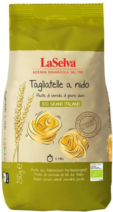 Produktbild LaSelva Bio Tagliatelle - Bandnudeln im Nest (250 g)