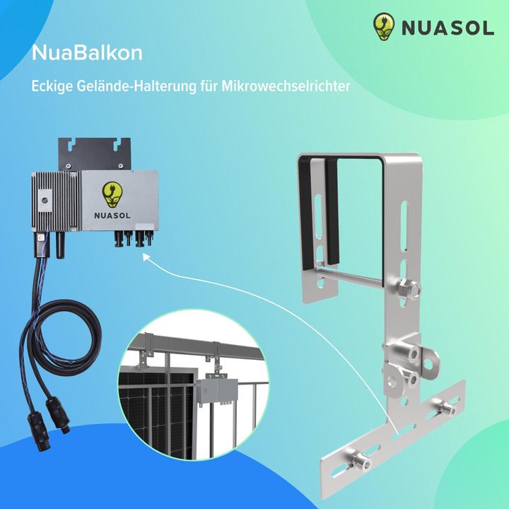 Immagine prodotto Nuasol Staffa per ringhiera del balcone