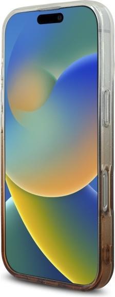 Actual product image Guess GUHMP16XHGRCELW iPhone 16 Pro Max 6.1" brązowy/brown hardcase IML Glitter Gradient MagSafe (Apple iPhone 16 Pro Max)