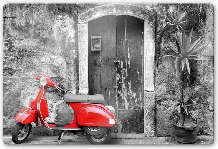 Produktbild Trenddeko Red Scooter schwarz-weiss (60 x 40 cm)