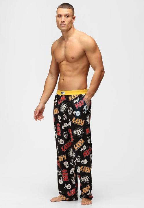 Actual product image Recovered KISS Faces Black Loungepant L (L)
