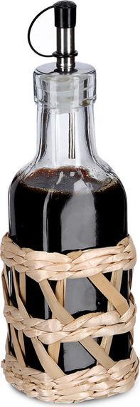 Image du produit Zeller Present Bouteille de vinaigre/huile "Boho", 190 ml, verre (150 ml)