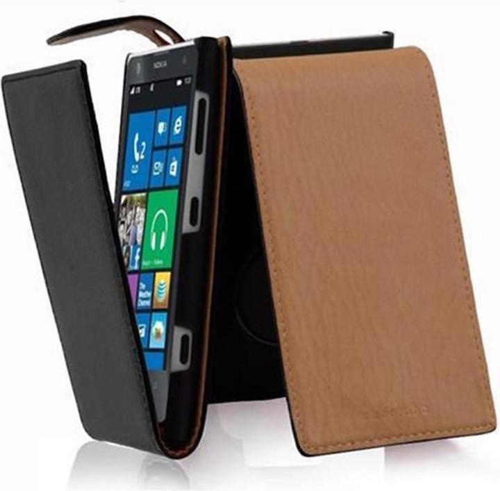 Productafbeelding Cadorabo Flip met structuurhoes (Nokia Lumia 1020)