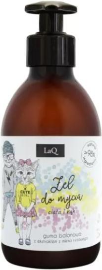 Produktbild LaQ Natural Bath Gel About The Smell of Balloon Gum With Milk Extract (300 ml)