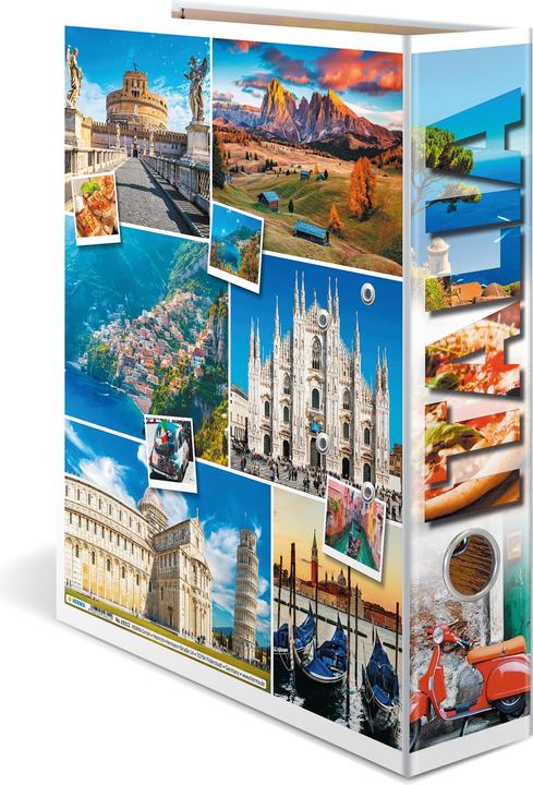 Produktbild Herma Ordner Italien 7 cm, Mehrfarbig (A4, 70 mm, 1 Stück)