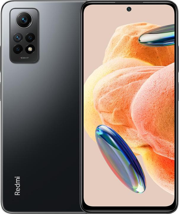 Actual product image Xiaomi Redmi Note 12 Pro 4G (256 GB, Graphite gray, 6.67", Hybrid Dual SIM, 108 Mpx, 4G)