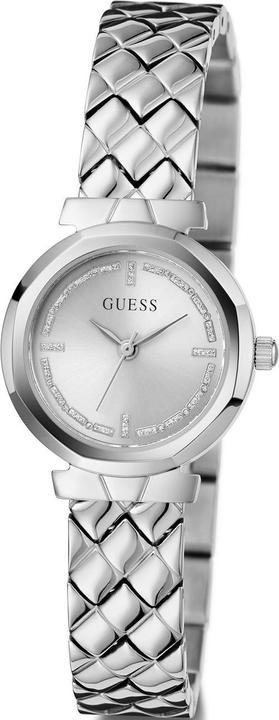 Actual product image Guess - Ladies Silver Tone Analog Watch GW0839L4