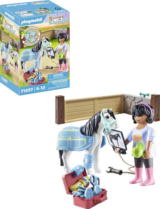 Produktbild Playmobil Pferdetherapeutin (71497, Playmobil Horses of Waterfall)