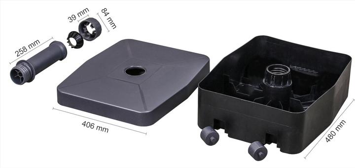 Actual product image Schneider Schirme PE stand fillable