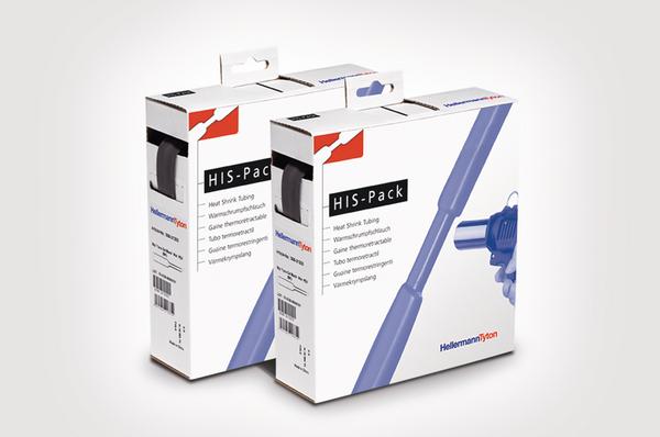 Produktbild HellermannTyton Schrumpfschlauch ohne Kleber S (10 x)