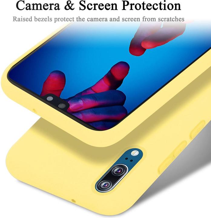 Immagine prodotto Cadorabo Copertura della cassa del silicone liquido TPU (Cubot P20)