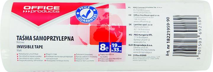 Actual product image Office Products Office adhesive tape, 19 mm, 33 m, 8 pieces, matt (19 mm)