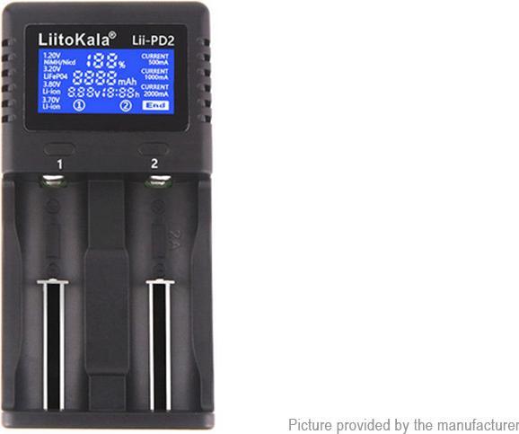 Actual product image Swaytronic Lithium-ion charger Lii-PD2 (1 pcs., Battery + charger)