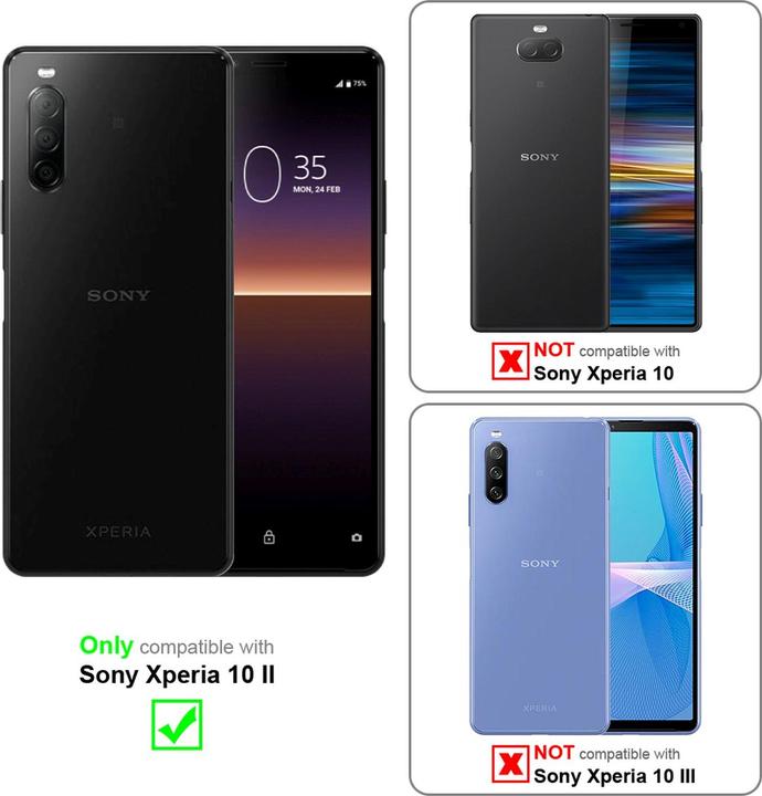 Produktbild Cadorabo TPU Handy Kette SILBER Cover