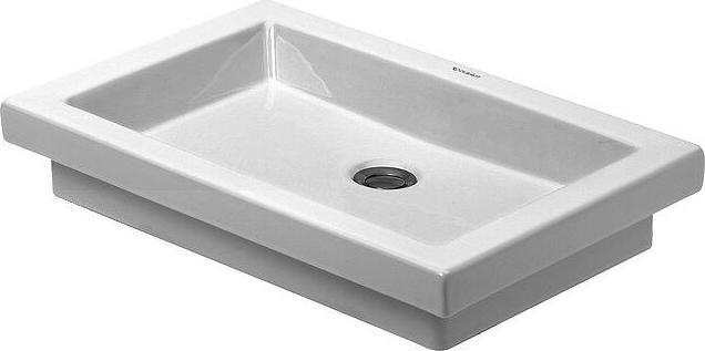 Produktbild Duravit Einbauwaschtisch 2ND FLOOR o ÜL HLB 580x415mm o HL IB weiss WG (415 mm, 580 mm)