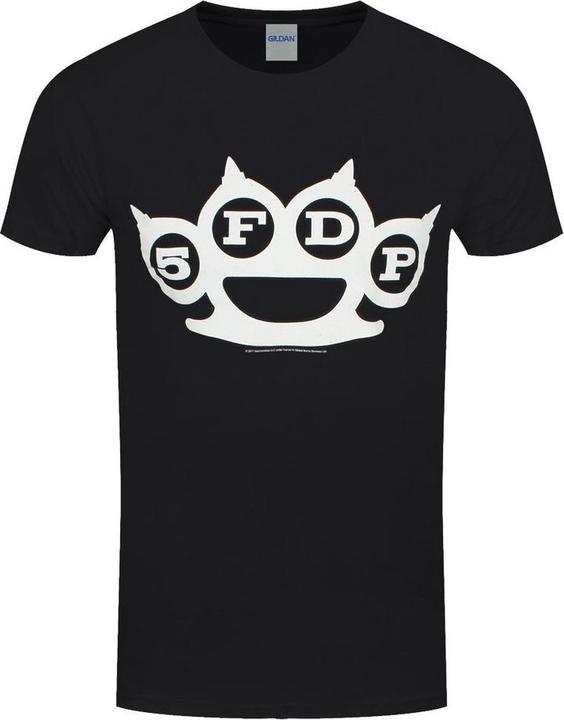 Actual product image Five Finger Death Punch Unisex Adult Knuckle Duster T-Shirt (M)