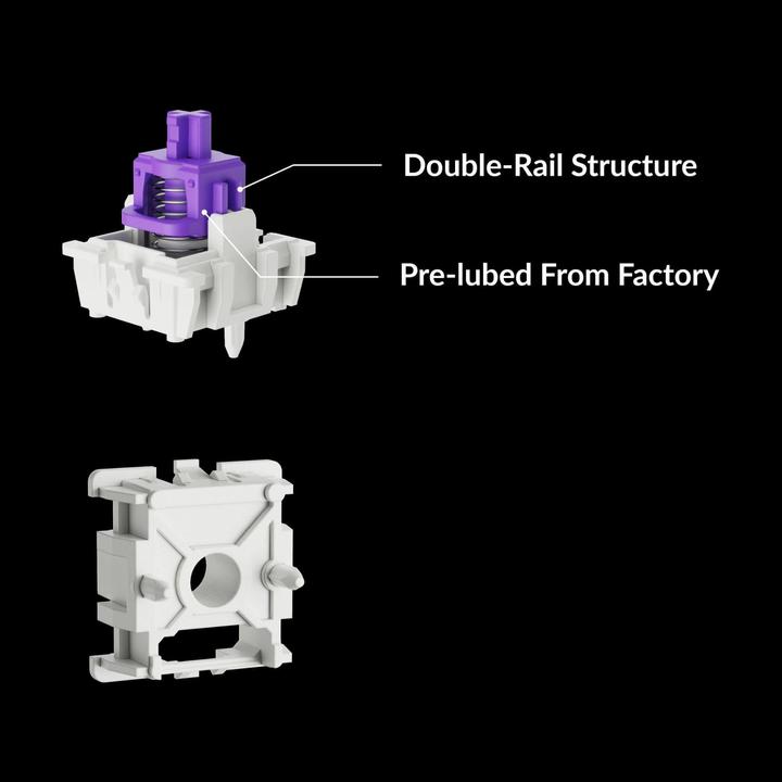 Image du produit Keychron Q1 HE (commutateur magnétique) (US, Sans fil, Filaire)