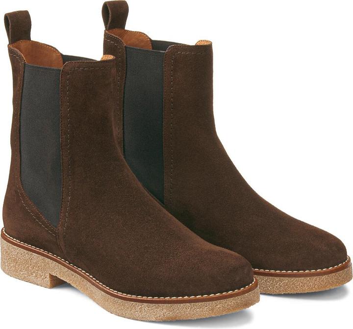 Image du produit La Redoute Collections Chelsea boots en daim (38)