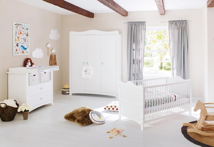 Actual product image Pinolino Florentina (Baby cot, Changing unit, Children's wardrobes)