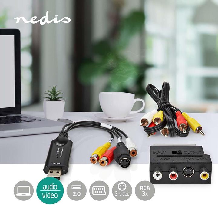 Actual product image Nedis VGRRU101BK (Analog -> Digital)