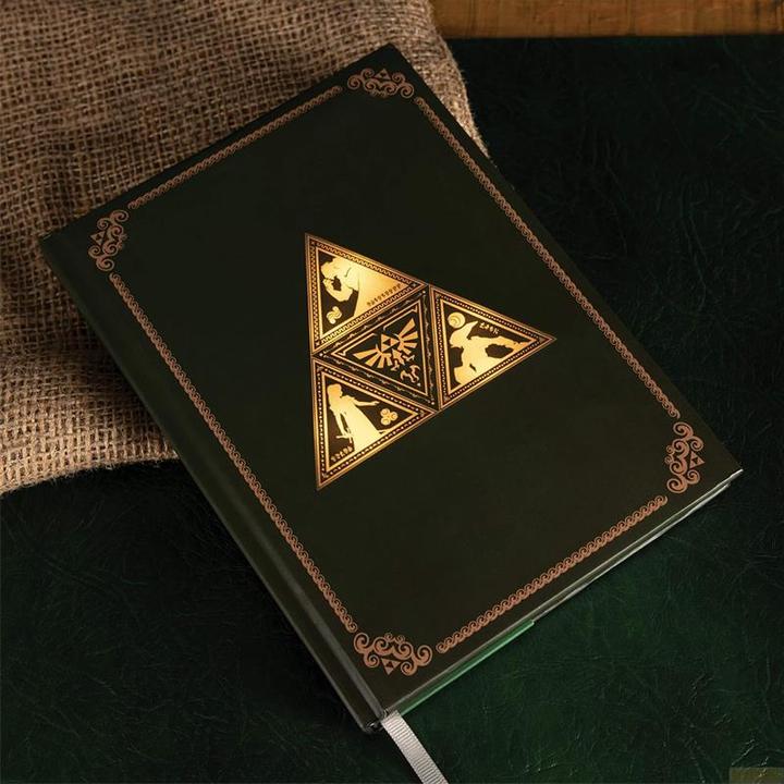 Immagine prodotto Paladone Products ZELDA - Triforce - Cahier lumineux A5 (A5, Righe)