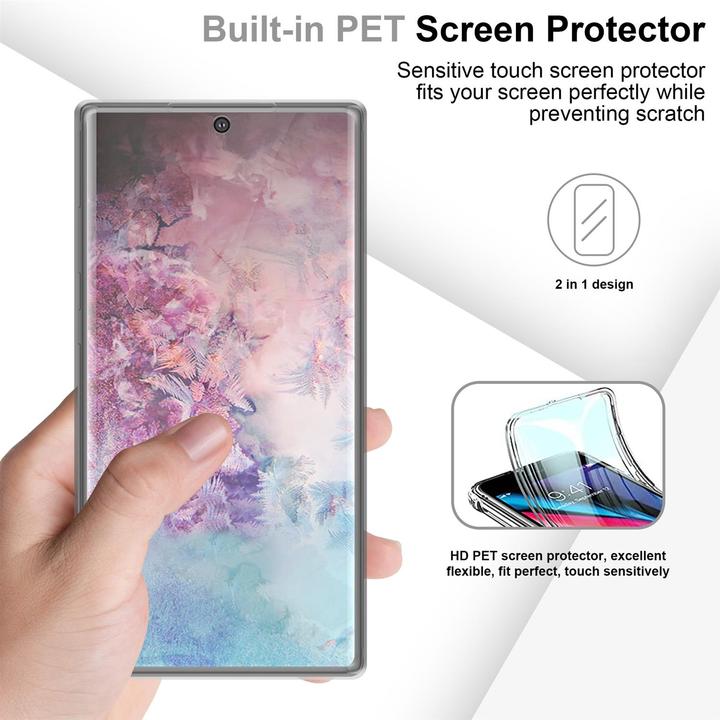 Productafbeelding Cadorabo TPU 360 graden hoesje (Samsung Galaxy Note 10 Plus)