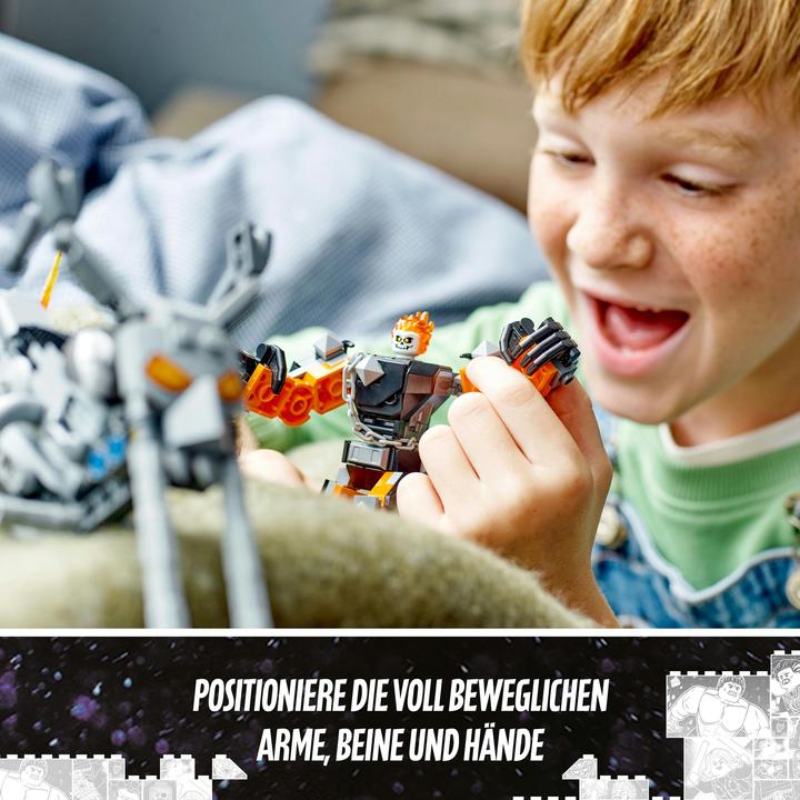 Actual product image LEGO 76245 Ghost Rider with Mech & Bike (76245, LEGO Marvel)