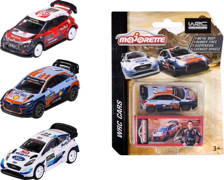 Majorette WRC Assortment