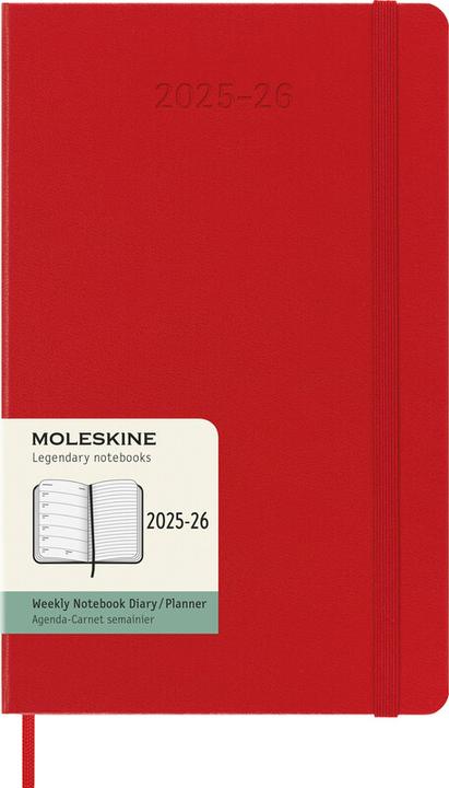 Produktbild Moleskine Schüleragenda Hard Cover Weekly Notebook (13 x 21 cm, Englisch)