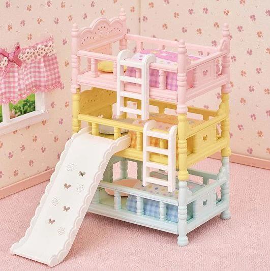 Immagine prodotto Sylvanian Families Letto a soppalco per bambini a tre piani