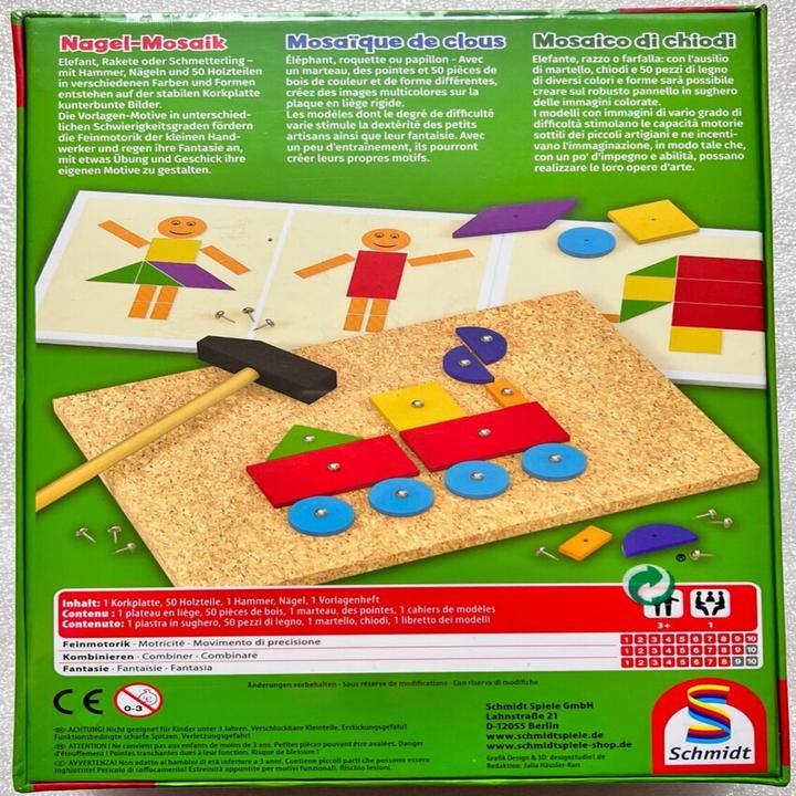 Produktbild Schmidt Spiele Nagelmosaik (Deutsch)