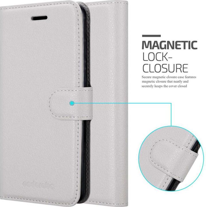Actual product image Cadorabo Book with stand function cover (HTC Desire 10 Lifestyle, HTC Desire 825)