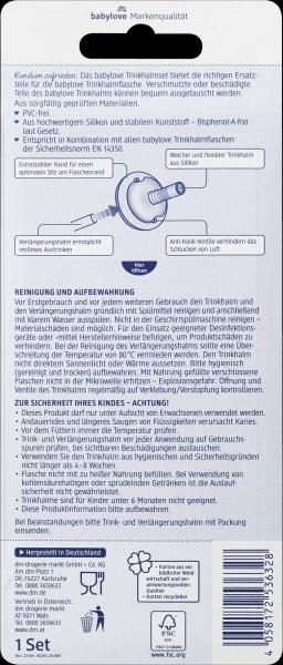 Produktbild dm babylove Trinkhalmset