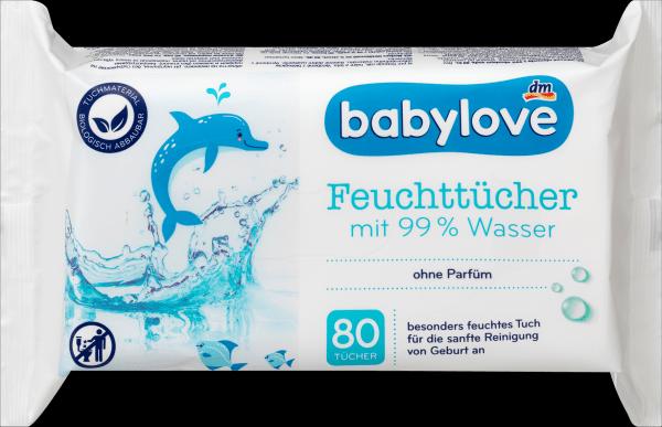 Immagine prodotto dm babylove Salviette umidificate (80 Pezzo/i)