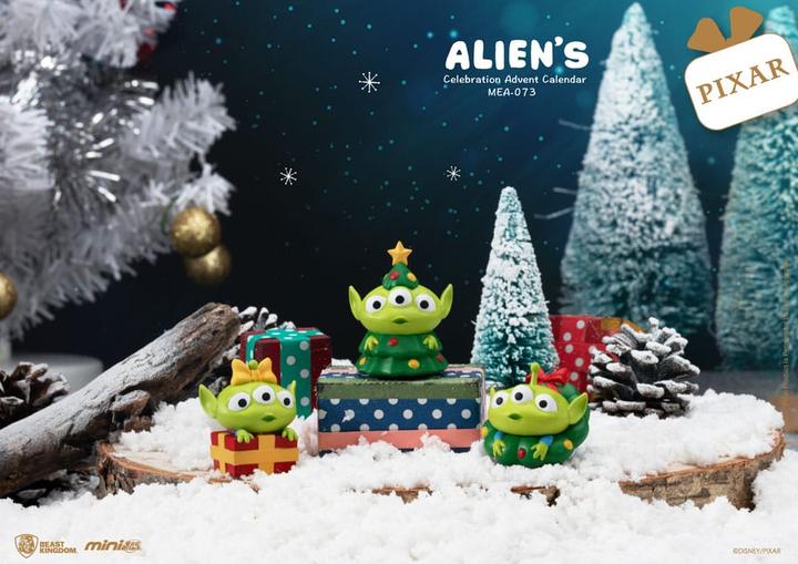 Productafbeelding Beast Kingdom Toy Story Mini Ei-aanval adventskalender Vreemdelingenfeest