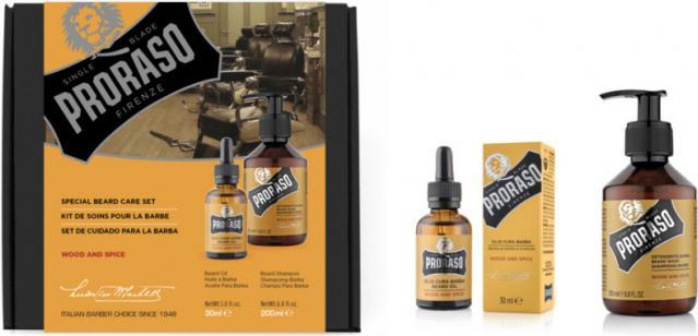 Produktbild Proraso Wood & Spice Special Beard Care Set (200 ml)